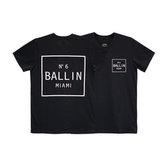 BALLIN MENS SMALL PRINT TEE